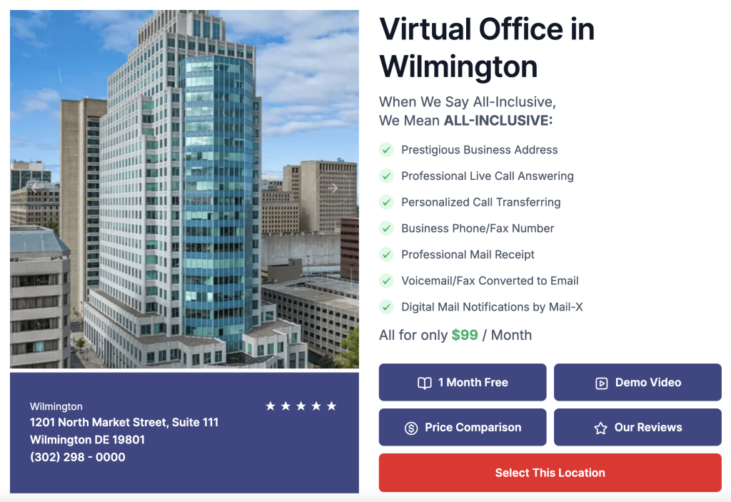 Office Space in Wilmington
